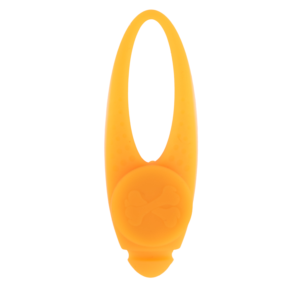 TIAKI LED Licht für Halsband Leuchtturm - orange von TIAKI