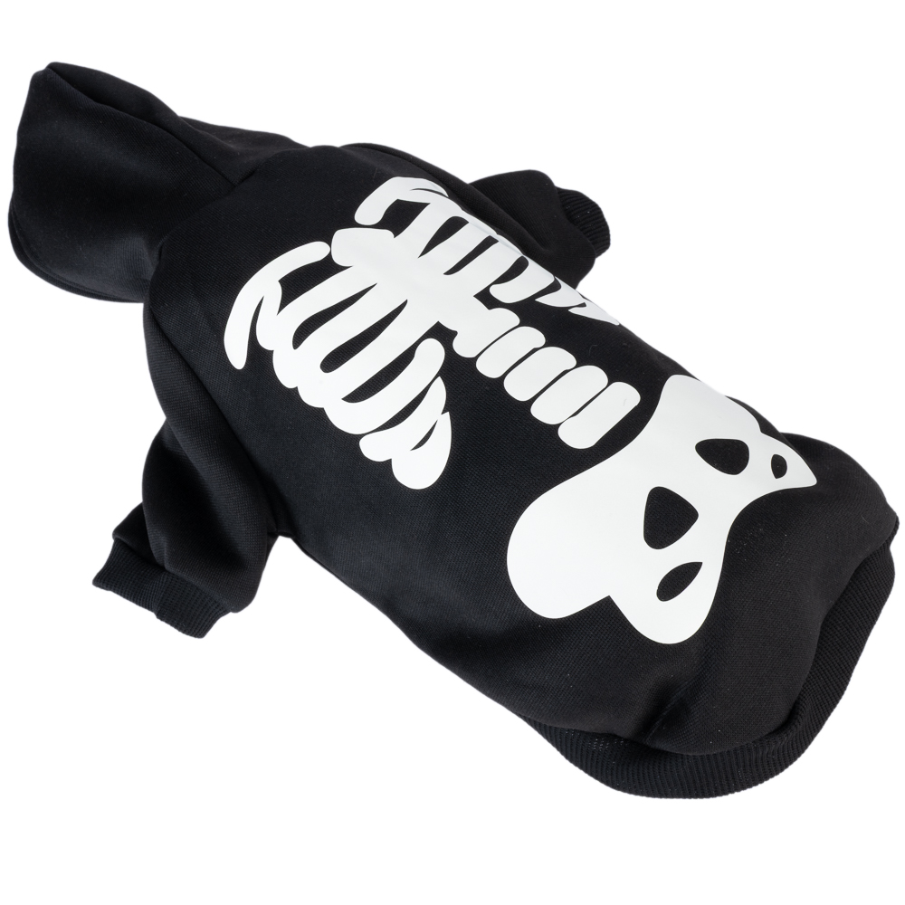 TIAKI Leuchtender Skelett-Hoodie für Hunde - Größe S: ca. 30 cm Rückenlänge TIAKI Leuchtender Skelett-Hoodie für Hunde - Größe S: ca. 30 cm Rückenlänge von TIAKI