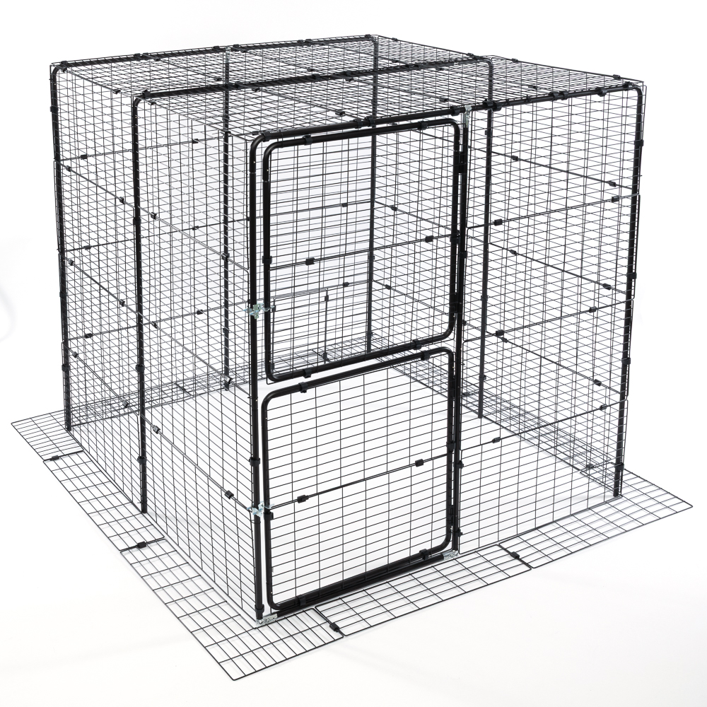 TIAKI Outdoor Katzengehege, schwarz - L 160 x B 160 x H 162 cm TIAKI Outdoor Katzengehege, schwarz - L 160 x B 160 x H 162 cm von TIAKI