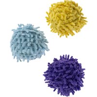 TIAKI Pompon Ball-Set mit Katzenminze - 3 Stück (ca. Ø 4,5 cm) von TIAKI