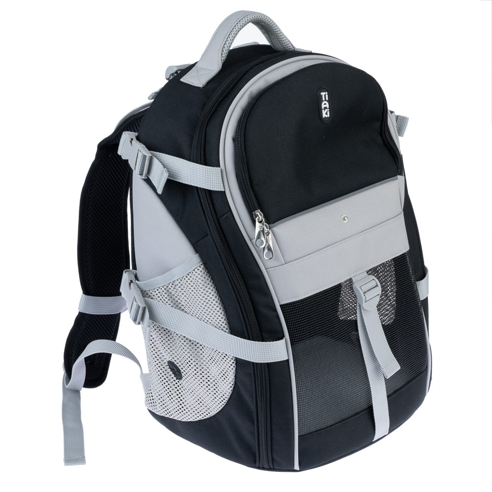 TIAKI Rucksack für Haustiere - L 30 x B 24 x H 43 cm von TIAKI