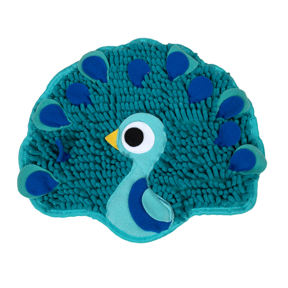 TIAKI Schnüffelmatte Pfau - L 36 x B 31 x H 1 cm TIAKI Schnüffelmatte Pfau - L 36 x B 31 x H 1 cm von TIAKI