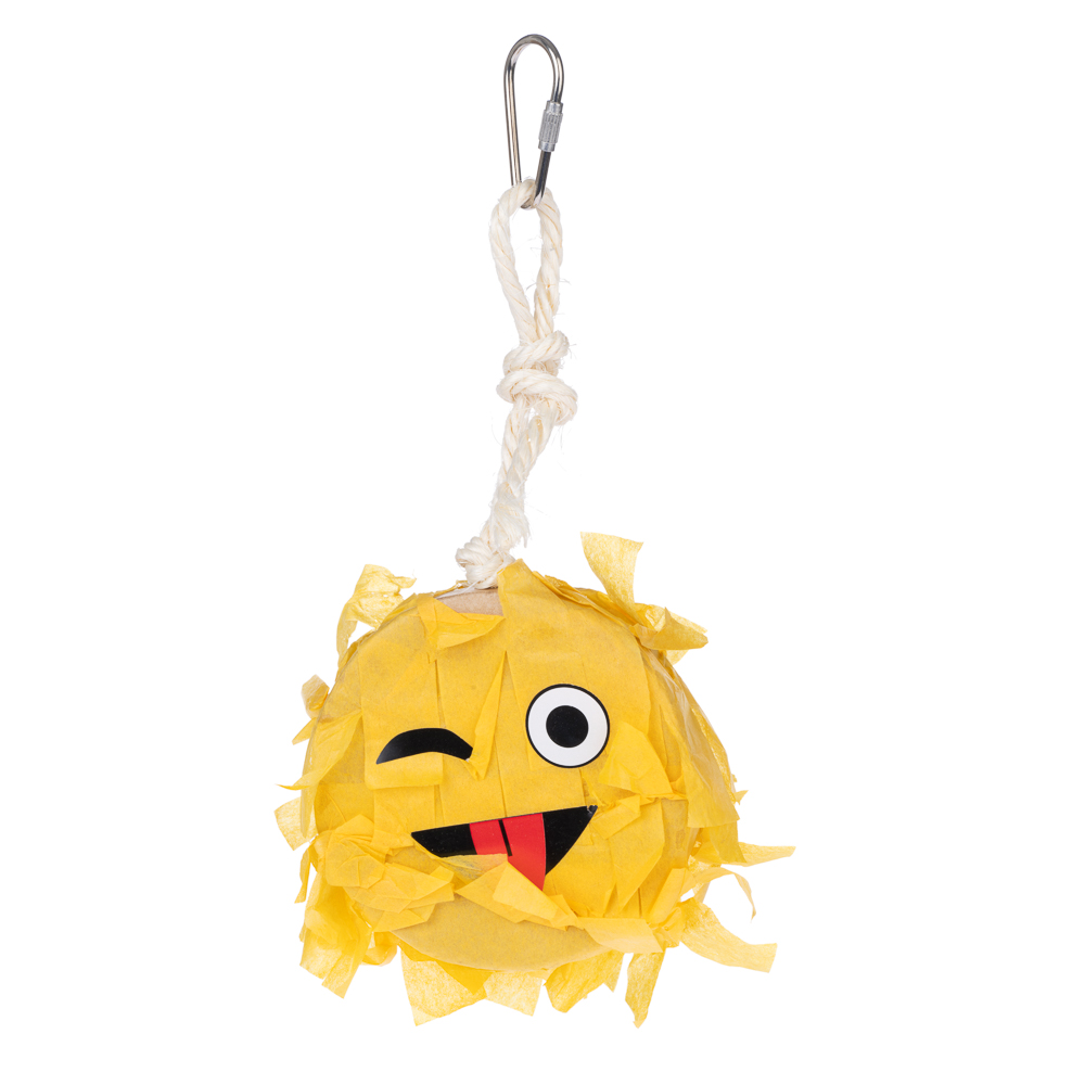 TIAKI Schredderspielzeug Emoji Piñata - Ø 8,5 x H 3 cm von TIAKI