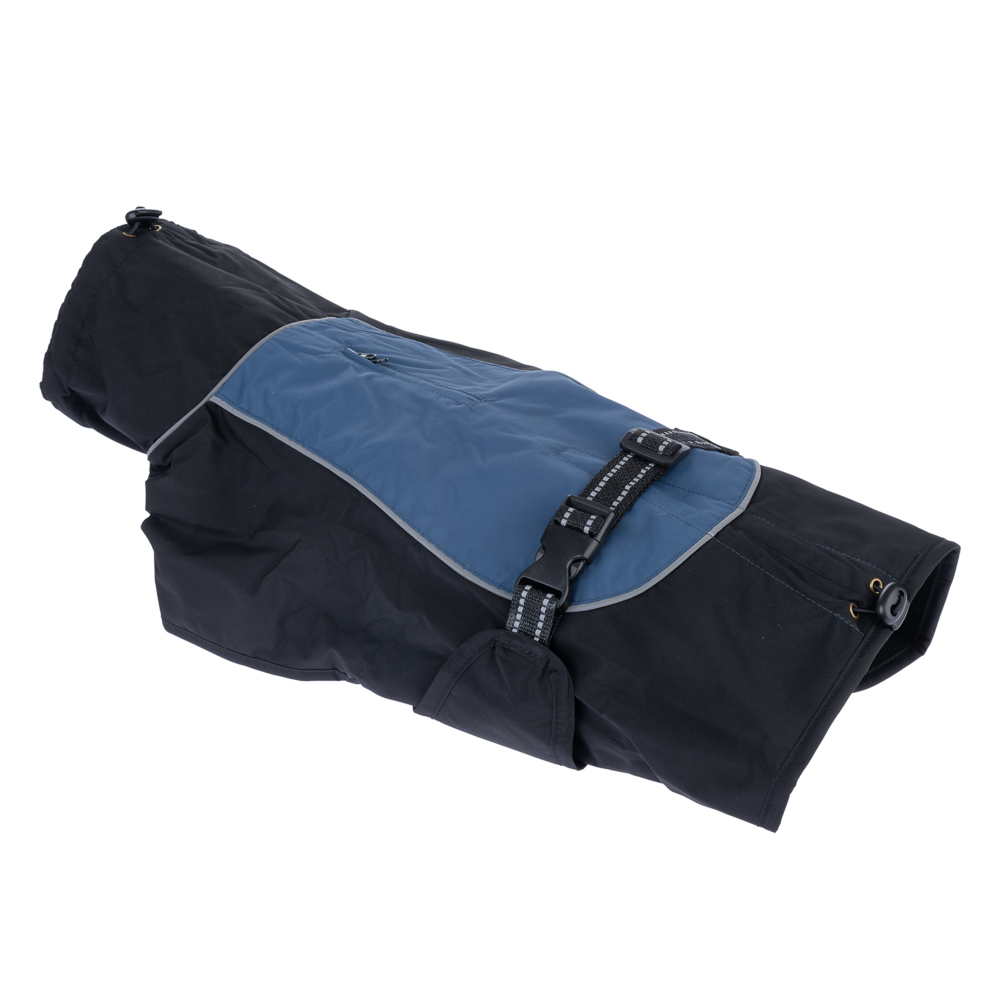 TIAKI Softshell Hundemantel Steel - Rückenlänge: ca. 40 cm von TIAKI