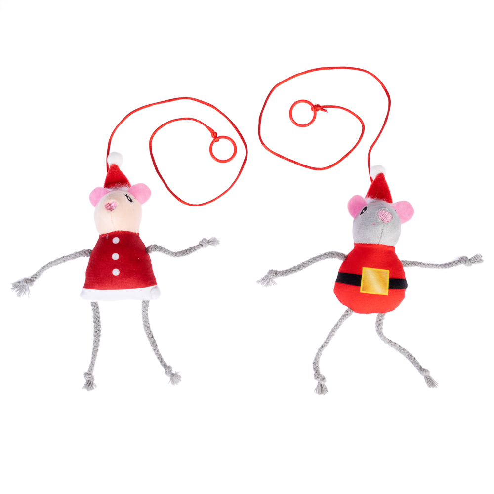 TIAKI Türhänger-Set Weihnachtliches Mäusepaar - 2er-Set TIAKI Türhänger-Set Weihnachtliches Mäusepaar - 2er-Set von TIAKI