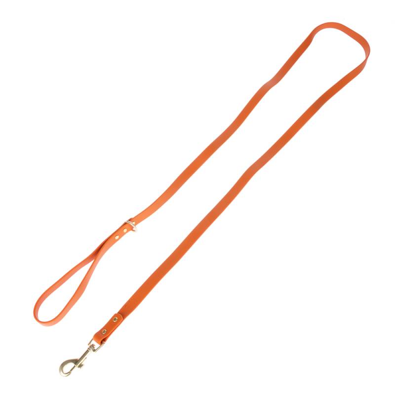 TIAKI Wasserabweisende PVC-Leine, orange - Länge: ca. 200 cm von TIAKI