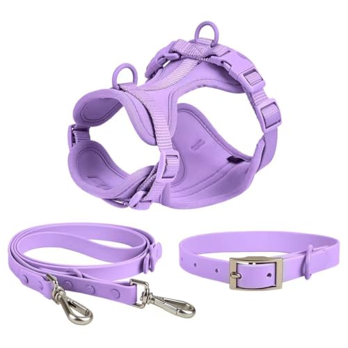 TIANQUXNGI Atmungsaktive Trainingsweste für Hunde, weicher Brustgurt für große Haustiere, verstellbares Halsband, atmungsaktiv von TIANQUXNGI