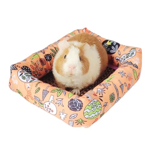 TIANQUXNGI Natürliche weiche Schlafmatte, weiches Kissen, Spielzeug für Kleintiere, Mausbett, Hamster, Kaninchen, Kissen, Käfigkissen von TIANQUXNGI