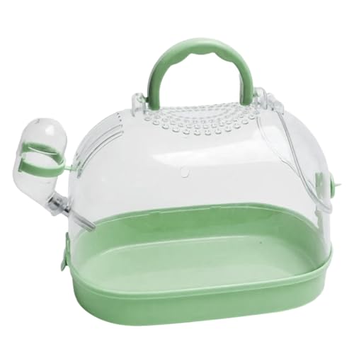 TIANQUXNGI Transportbox für kleine Haustiere mit Wasserflasche, Haustier-Outdoor-Reisekäfig, Transportbox, Reiseträger für kleine Anim TIANQUXNGI Transportbox für kleine Haustiere mit Wasserflasche, Haustier-Outdoor-Reisekäfig, Transportbox, Reiseträger für kleine Anim von TIANQUXNGI