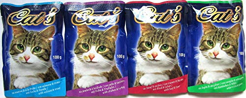 Katzenfutter Mix Diverse Sorten Pouchbeutel 264 x 85g von TICAFOU