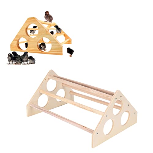 Huhn Barsch Huhn Rost Bar Spielzeug Pet Huhn Holz Stand Handgemachte Huhn Rost Rack Küken Stehen Ausbildung Barsch Für Vogel Papagei Hühner von TICFOX