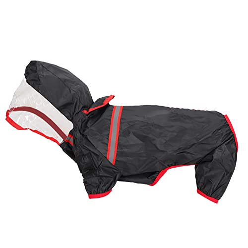 Hunde-Regenjacke, Wasserdichter Regen-Overall, Hunde-Regenmantel, Outdoor-Haustierkleidung, Regenmantel, Hunde-Regenmantel, Schneesichere, Winddichte Kleidung für Große, von TIKATARER