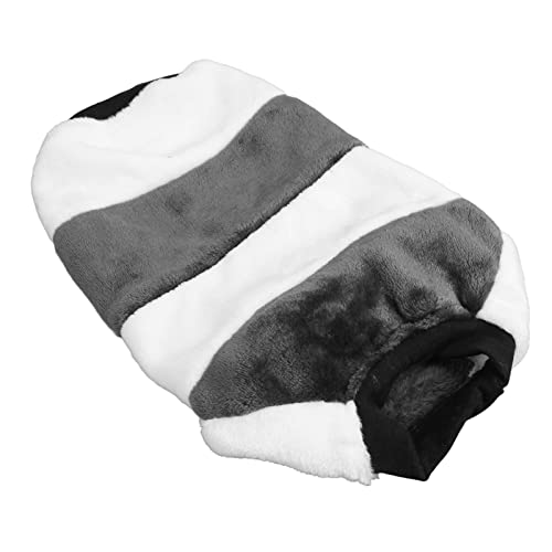 TIKATARER Hundekleidung, Polyester-Baumwoll-Fleece, Gepolstert, Warme Hundemäntel, Hunde-Kapuzenpullover, Rundhalsausschnitt, Hunde-Winterkleidung, Hundemantel, Hunde-Winter-Schneeanzug, von TIKATARER