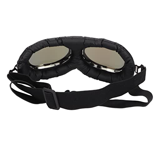 Hundesonnenbrille Große Rasse, Hundesonnenbrille Hundeaugenschutz Sonnenbrille Hundebrille mit Klapprahmen und Gummiband für Motorrad Autofahren Fahrradfahren Wandern Schwimmen von TIKATARER