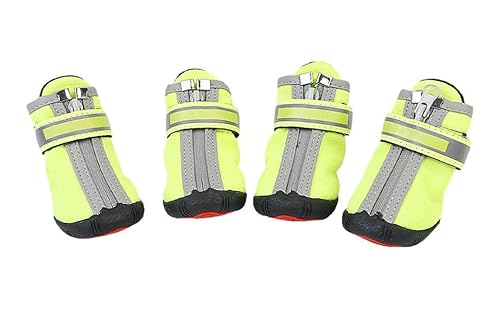 Hundesocken, Hundepfotenschutz, Winterstiefel, Anti-Rutsch-Hundepfotenschutz, verstellbare Hundestiefel, Schutz, wasserdichte Hundeschuhe mit rutschfester Sohle, Winter, wasserdichte Hundeschuhe für Hundesocken, Hundepfotenschutz, Winterstiefel, Anti-Rutsch-Hundepfotenschutz, verstellbare Hundestiefel, Schutz, wasserdichte Hundeschuhe mit rutschfester Sohle, Winter, wasserdichte Hundeschuhe für von TILEZE
