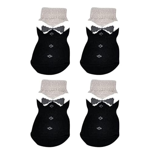 Hundesocken, Hundepfotenschutz Winterstiefel, Anti-Rutsch-Hundepfotenschutz, verstellbare Hundestiefel, Schutz, wasserdichte Hunde-Baumwollsocken mit Anti-Rutsch-Sohle, Winter, wasserdichte Hundesocken, Hundepfotenschutz Winterstiefel, Anti-Rutsch-Hundepfotenschutz, verstellbare Hundestiefel, Schutz, wasserdichte Hunde-Baumwollsocken mit Anti-Rutsch-Sohle, Winter, wasserdichte von TILEZE