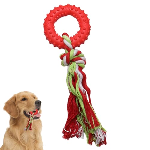 TILEZE Hundeseilspielzeug | Mundpflege-Kauspielzeug für kleine Hunde - Beißspielzeug für Welpen, langlebiges Kauspielzeug für Welpen, zum Spielen und Training von TILEZE