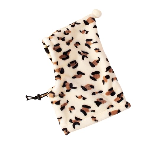 TILEZE Snood Dogs, waschbare Winter-Hundemütze, farbiger Fleece-gefütterter Halswärmer, Strick, verstellbare Haustier-Kopfbedeckung, Haustier-Kostüm, Halswärmer, Fleece für Hunde, Katzen, Kaninchen, von TILEZE