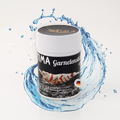 TIMA Garnelenshop® Garnelenfutter I Garnelensticks I Futter für Garnelen I Ultra Serie I Made in Germany I für Krebse und Krabben I Hochwertige Mineralien und Protein I Vitamine und Nährstoffe I 20g von TIMA