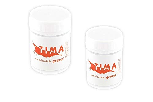 TIMA Garnelenshop® Garnelenfutter I Garnelenstick I Futter für Garnelen I Gravid Serie I Made in Germany I Energie-Booster I Eifleckbildung I Top Mineralien und Proteine I Premium Nährstoffe I 40g von TIMA