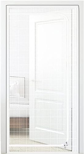 Katzengittertür Passt In Die Tür 85x200cm, Haustierbeständige Netzgittertür, Haustiersichere Reißverschlusstür Für Wohnzimmer, Schlafzimmer, Küche, Terrasse, Stoppt, Dass Katzen Und Hunde Auslaufen ( von TINBOSE