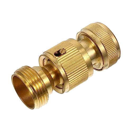 TINEASUR Garten Schlauch Schnellanschluss Adapter Aus Massivem Hochdruck Gartenschlauch Verbinder Universeller Quick Connector Für Einfache Wasseranschlüsse Und von TINEASUR