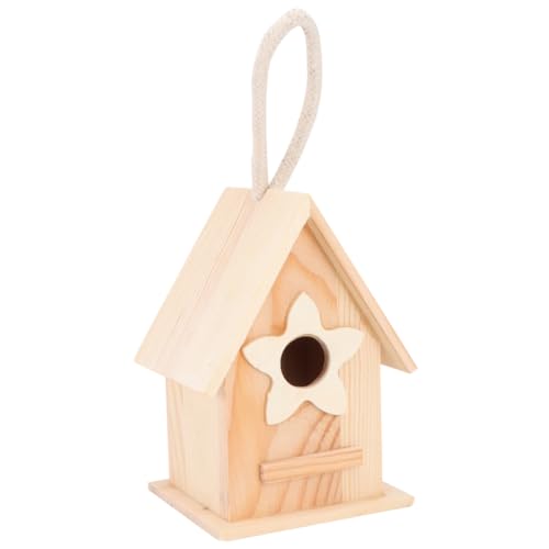 TINEASUR Einzigartiges Design Vogelnest Dekoration Vogelhaus Kit für Vögel Hängendes Ornament von TINEASUR