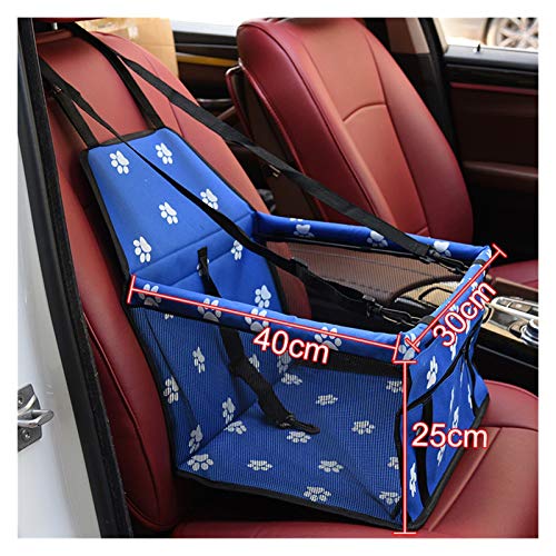 Hundesitzabdeckung Haustier Hund Autositz wasserdichte Abdeckung Reisen Tragbare Hundeträger Outdoor Safe Sitzkorb Katze Welpen Bag Reise Mesh Hängende Taschen (Color : E) von TIYGHI