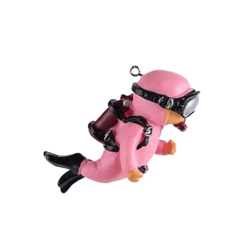 2Pc Aquarium Ornamente Simulation Taucher Schwimmende Dekoration Geeignet for Aquarium Zubehör Dekoration(Pink B) von TMAOZW