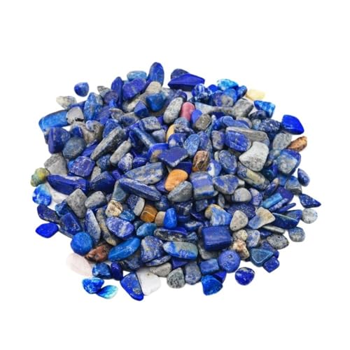 50g 100g natürlicher Aquarien-Dekorationsstein, Aquarium-Hintergrund, bunter Kristallfelsen, geeignet als Aquarium-Ornament, Unterwasser-Landschaftsdekor(Lazurite,50g) von TMAOZW