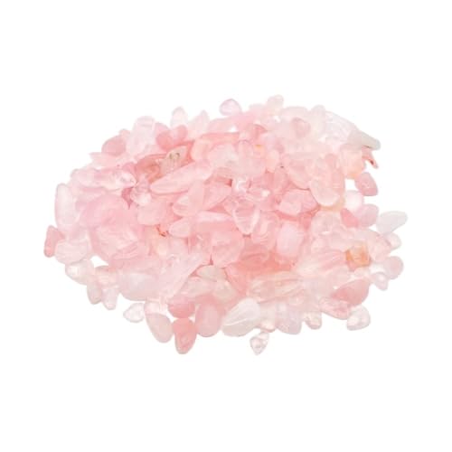 50g 100g natürlicher Aquarien-Dekorationsstein, Aquarium-Hintergrund, bunter Kristallfelsen, geeignet als Aquarium-Ornament, Unterwasser-Landschaftsdekor(Pink,100g) von TMAOZW