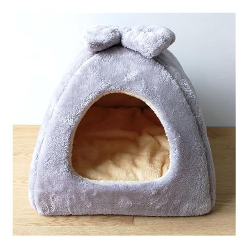 Katzenhaus Haustierhaus in kleiner Hundehütte Hundehütte geeignet for Betten Indoor-Katzen kleines Hundebett waschbar(Picture color 3) von TMAOZW