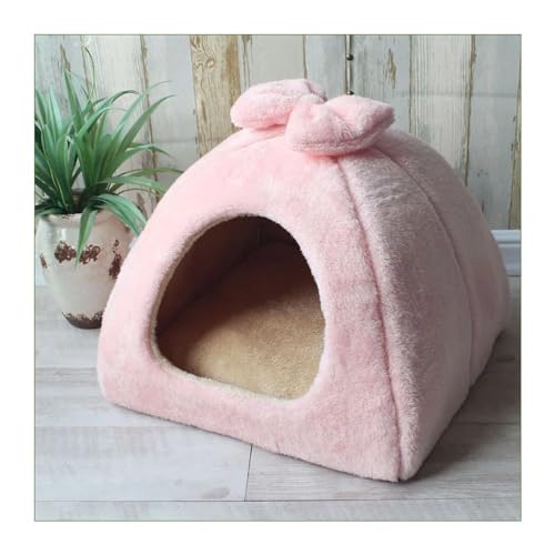 Katzenhaus Haustierhaus in kleiner Hundehütte Hundehütte geeignet for Betten Indoor-Katzen kleines Hundebett waschbar(Picture color 5) von TMAOZW