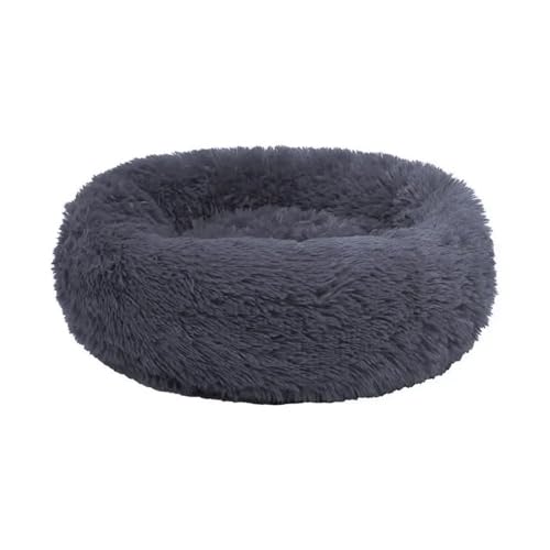 TMAOZW Katzenhütte Hundehütte Katzenbedarf Haustierhütte Hundematte Heimtierbedarf Geeignet for Hauskatzen Waschbar Kleiner Hund(Dark Gray,40cm) von TMAOZW