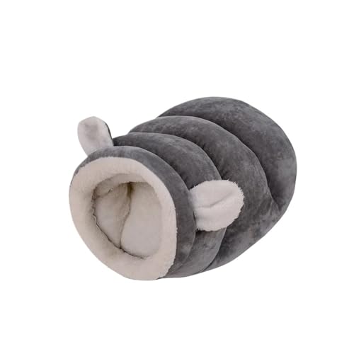 TMAOZW Geschlossener Katzenschlafsack, warm, for Haustiere, verdickter Welpenschlafsack, geeignet for Katzen oder kleine Hunde(Gray,L) von TMAOZW