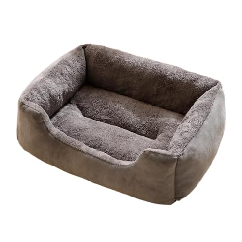 TMAOZW Haustier-Katzenbett, Sofa, warmes Haus, Zwinger, geeignet for kleine Hunde, Katzenbett for draußen, Katzenbett fürs Auto(Gray,50x39cm) von TMAOZW