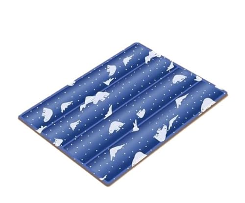 TMAOZW Katzenbetten Cooles Haustier-Eiskissen Eiskissen Hundematte Matte Schlafunterlage for Abkühlen geeignet for Katzen oder kleine Hunde(F) von TMAOZW