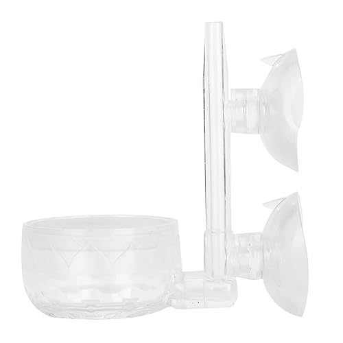 TMISHION Aquarium-Luftstein-Set, Aquarium-Acryl-Sauerstoffdiffusor mit Saugnapf und Zwei-Wege-Einstellventil, Aquarium-Scheiben-Luftstein-Bubbler (KCXH-35 (mittel)) von TMISHION