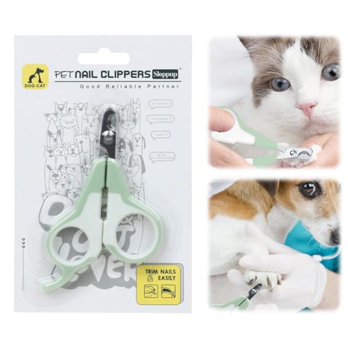 TMRBBesty Katzenkrallen Schneider, Cat Nail Clipper, Krallenschere, Krallenschneider, Sicherheits geeignet Anfänger für Hunde,Welpen,Kaninchen und Kleintiere von TMRBBesty