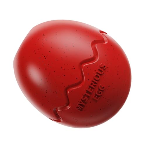 Welpenspielzeug für kleine & große Hunde Futterspender Leckfutter befüllbar Leckerli Ball Kauspielzeug Ballform von TNNOKL