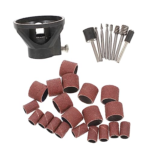 TOBBOMEY 1 Satz Kreis zum Nagelpolieren Hundepfoten Nägel Nagelpolierset für Hunde haustierpflege-Set pet Nail Grinder Nagellack-Set für Haustiere Zubehör für Tierhandlungen Schleifleinen von TOBBOMEY