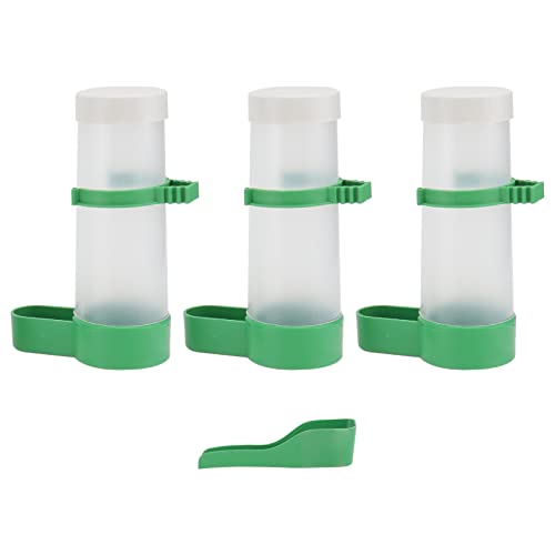 TOBBOMEY 1 Set Pet Bird Drinking Feeder Kunststoff Automatische Wassermaschine Vogelkäfigversorgung von TOBBOMEY