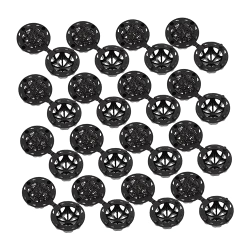 TOBBOMEY 150pcs Aquarium Biologische Bälle Aquarium Biochemische Bälle Filter Bälle (schwarz) von TOBBOMEY