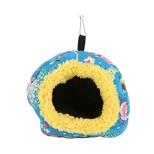 TOBBOMEY 1pc Gemütliche Vogel Bett Hängematte Papagei Nest Warme Fleece Liner für Hängen von TOBBOMEY