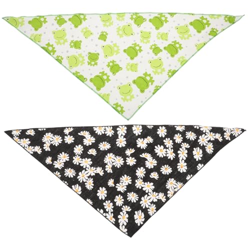 TOBBOMEY 2St Haustier-Lätzchen züchten große Hunde-Outfits Hund Plüsch Hundebandanas für kleine Hunde Hundeschals hundehandtuch Dog Towel Haustiersaliva Dog Toy Hundespeichel Hundelätzchen von TOBBOMEY