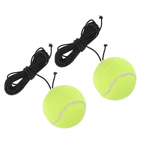 TOBBOMEY Welpenspielzeug Ball Für Hunde 2er Set Trainings Tennisbälle Für Hunde Interaktives Für Welpen Ideal Für Outdoor Aktivitäten Und Spieltraining Strapazierfähig Und Robust von TOBBOMEY