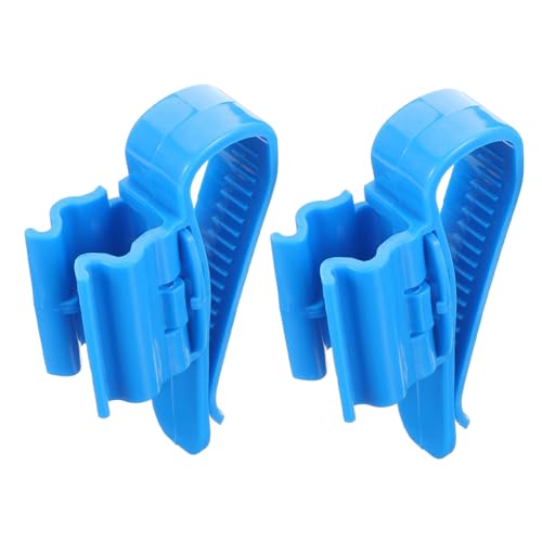 TOBBOMEY 4 Stücke Verdickte Ask Tankclips Aquarium Rohrhalter Wasser Pipe Feste Clips von TOBBOMEY