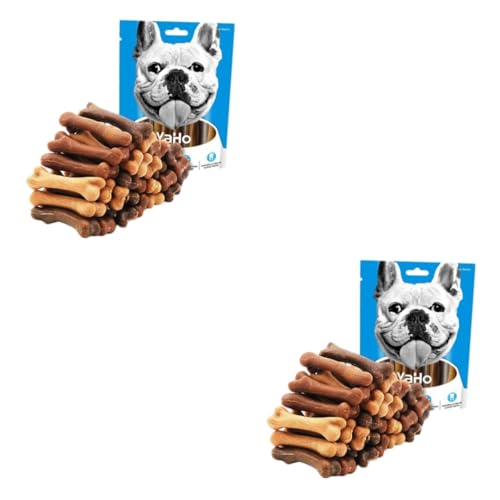 TOBBOMEY 60 STK Backenzahnspielzeug für Hunde Hund beißt Knochen Hundetrainingssnacks Dog chew Toy hundekauspielzeuge Spielzeug zum Zähneknirschen für Hunde Lernspielzeug für Hunde von TOBBOMEY