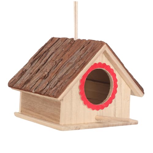 TOBBOMEY Vogelhaus Nistkasten Für Garten Und Balkon Wetterfeste Und Isolierte Vogelnest Box Für Kleine Vögel Perfekte Vogelbehausung Für Den Außenbereich von TOBBOMEY