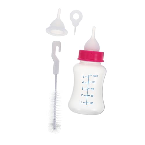 TOBBOMEY Feeder-welpe Tierpfleger Babykätzchenflaschen Kätzchen-babyflasche Stillflasche Für Haustiere Flasche Für Kätzchennahrung Haustier-babyflasche Haustiermilch Hundeschnuller von TOBBOMEY